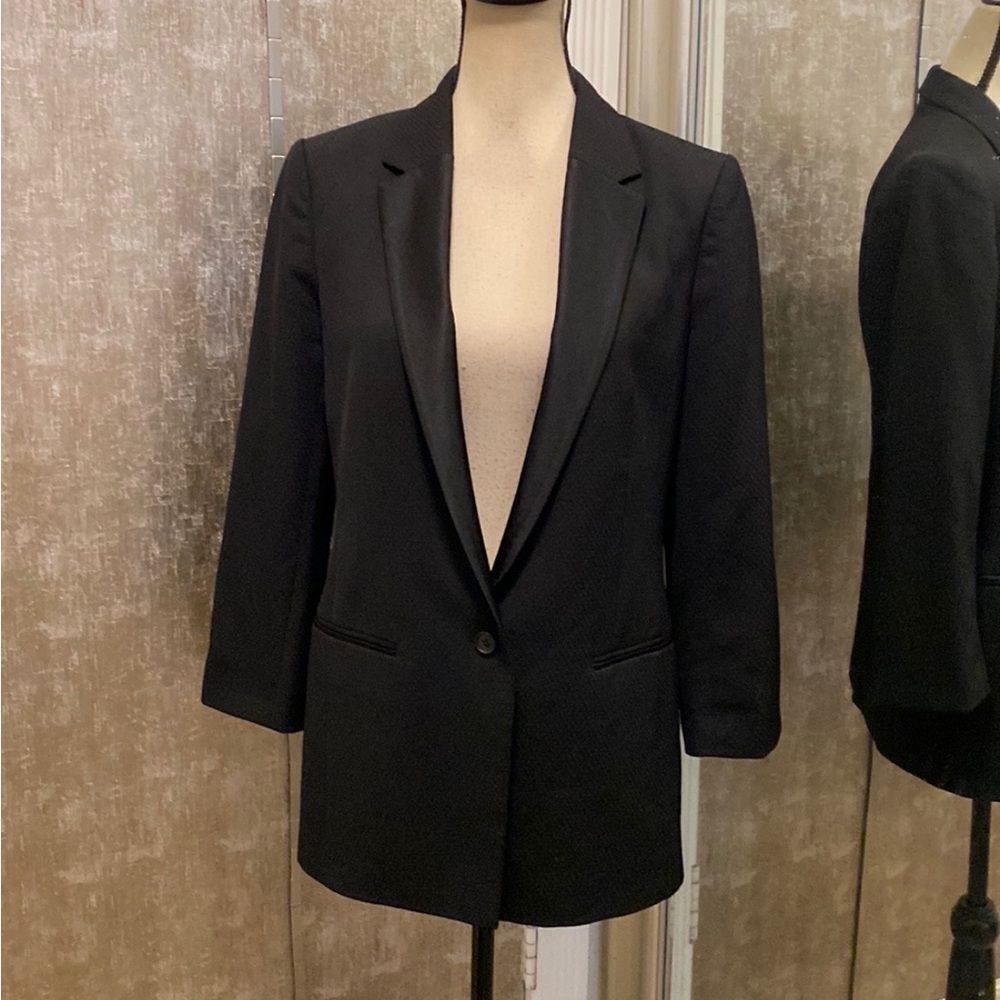All Saints Black Blazer Jacket, US8